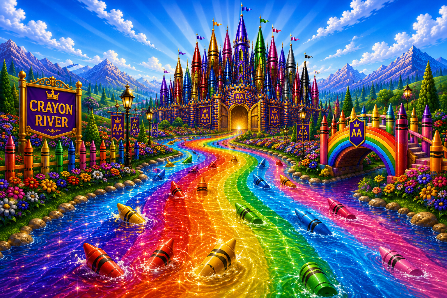 Welcome to Crayon Castle