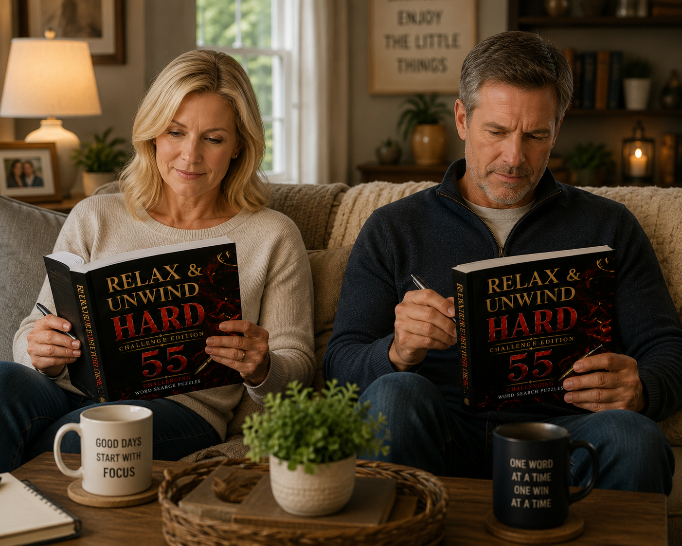 Relax & Unwind: Hard Challenge Large Print Word Search Collection
