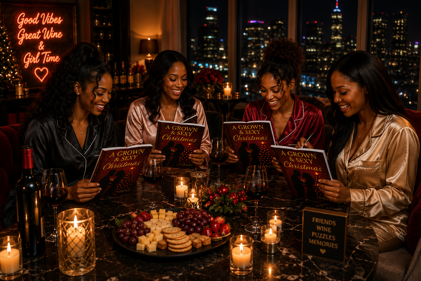 A Grown & Sexy Christmas: Romantic Holiday Word Search Collection
