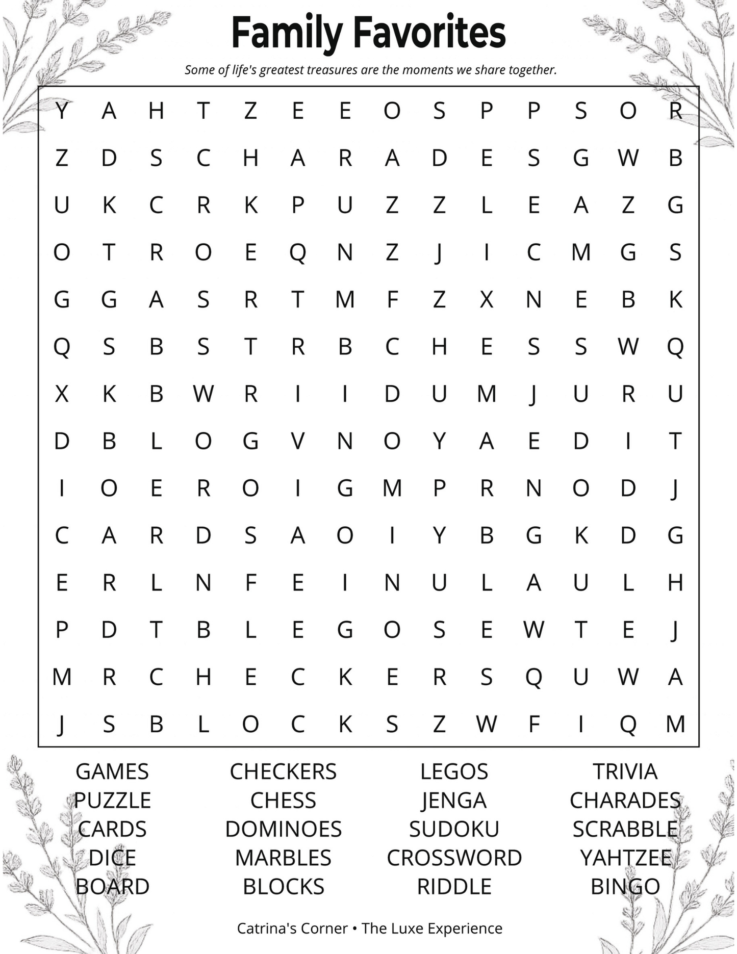 Relax & Unwind – Easy Challenge Edition