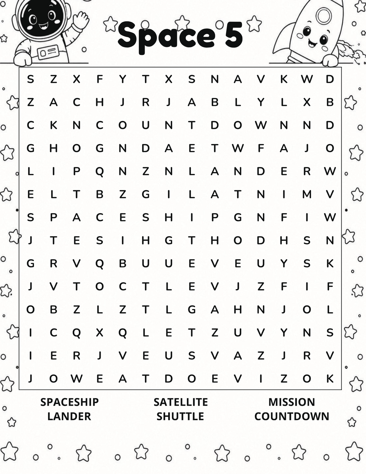 100 Easy Word Searches for Kids: Blue Edition
