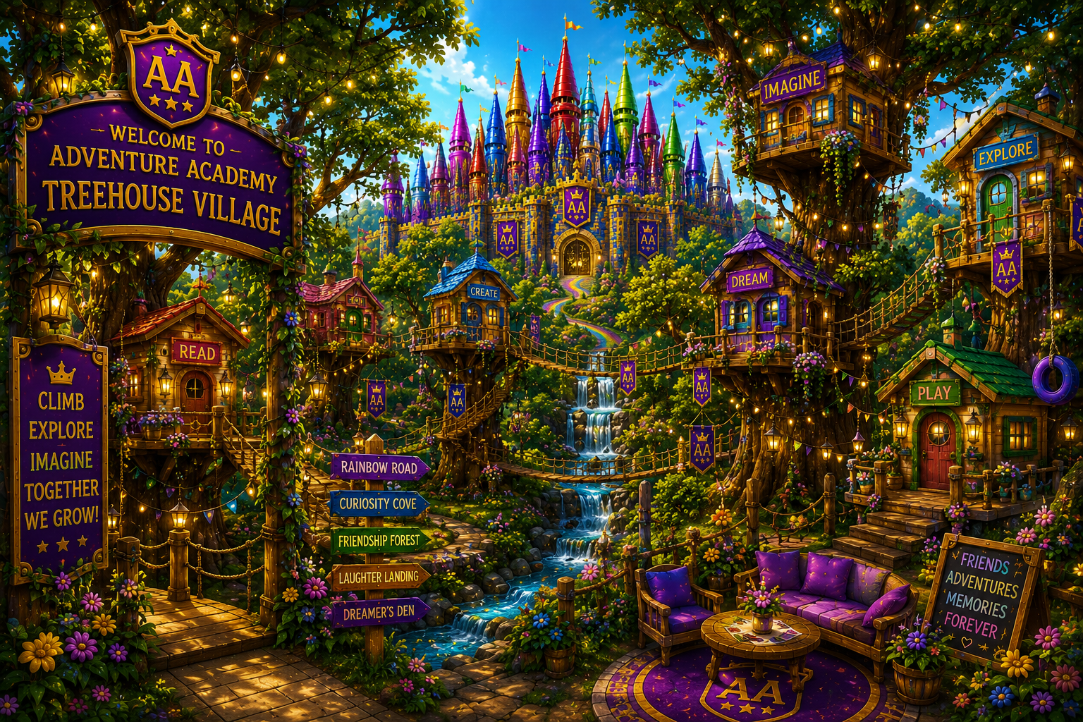Welcome to Zuri's Treehouse Village