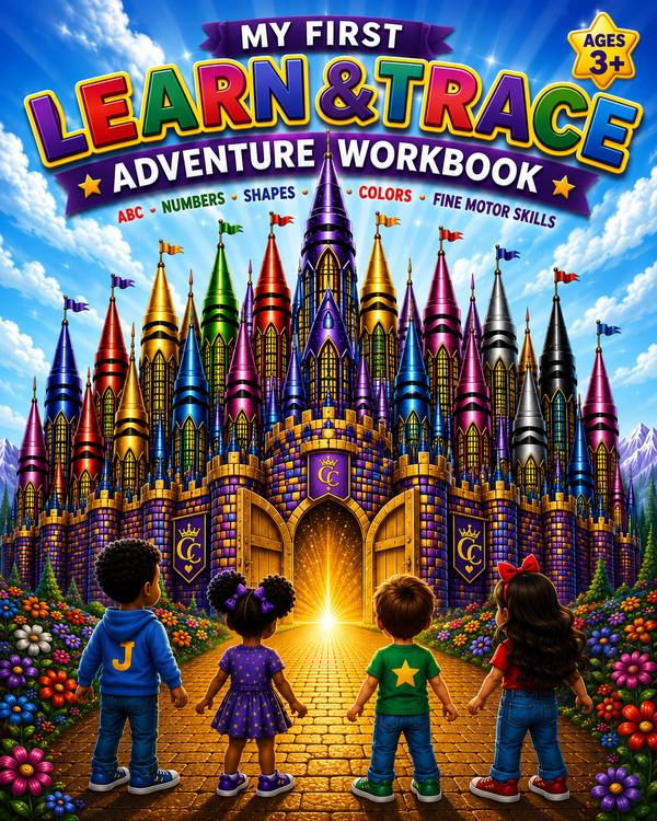 My First Learn & Trace Adventure Workbook