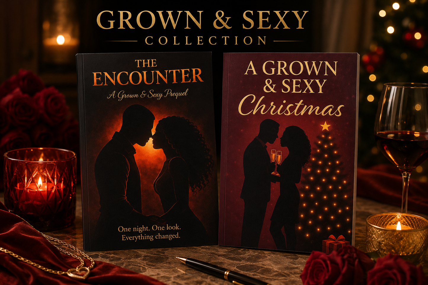 A Grown & Sexy Christmas: Romantic Holiday Word Search Collection