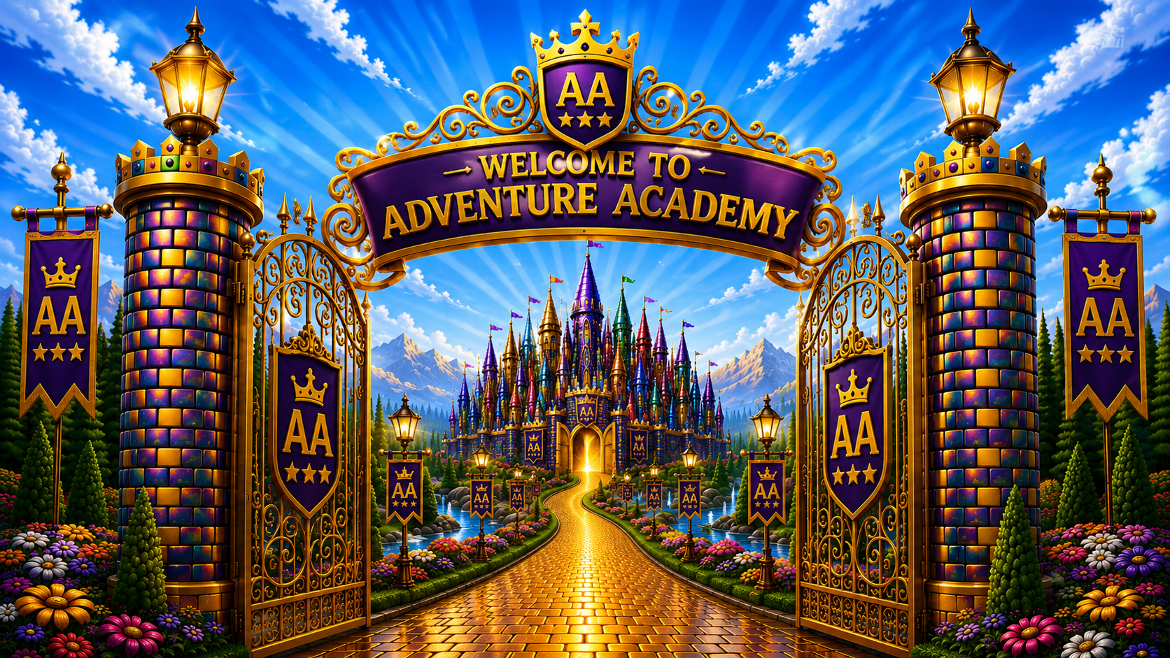 Welcome to the Grand Entrance Gates