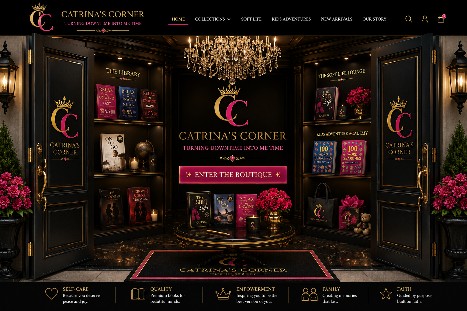 Catrina's Corner graphic