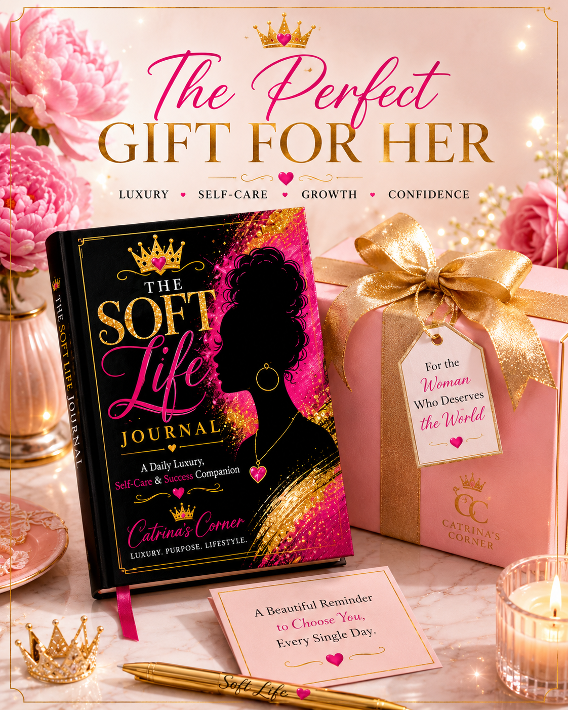 The Soft Life Journal: A Luxury Guided Journal for Women