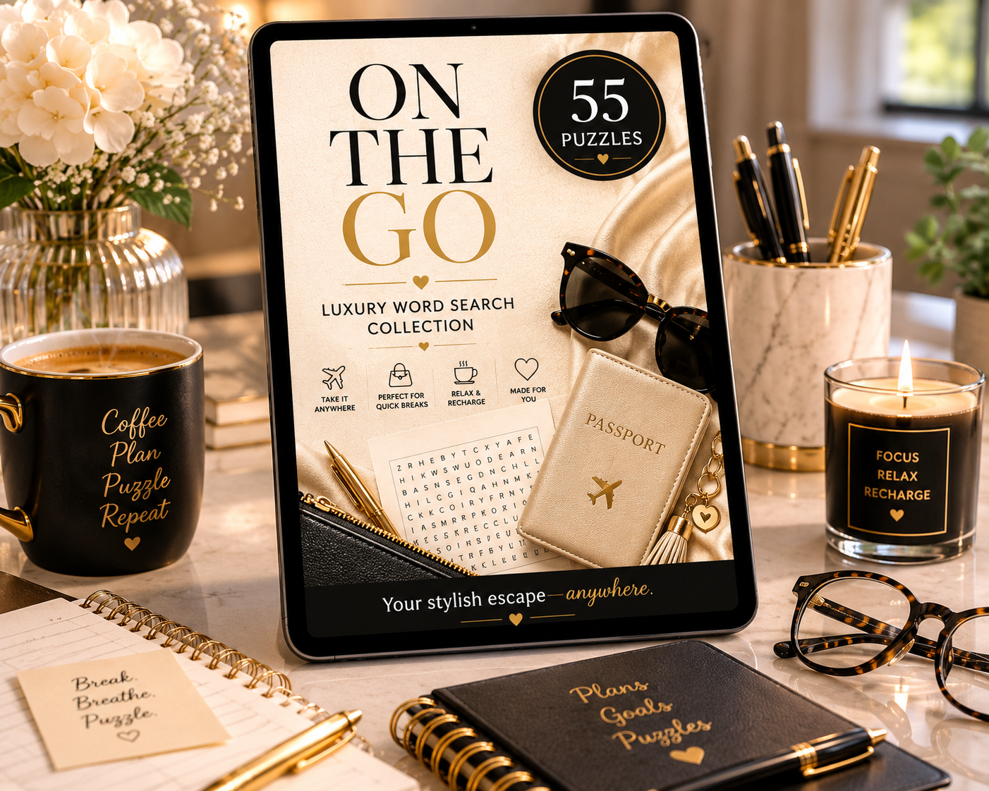 ON THE GO: Luxury Word Search