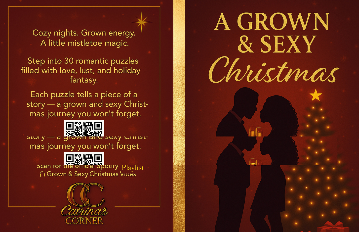 A Grown & Sexy Christmas: Romantic Holiday Word Search Collection